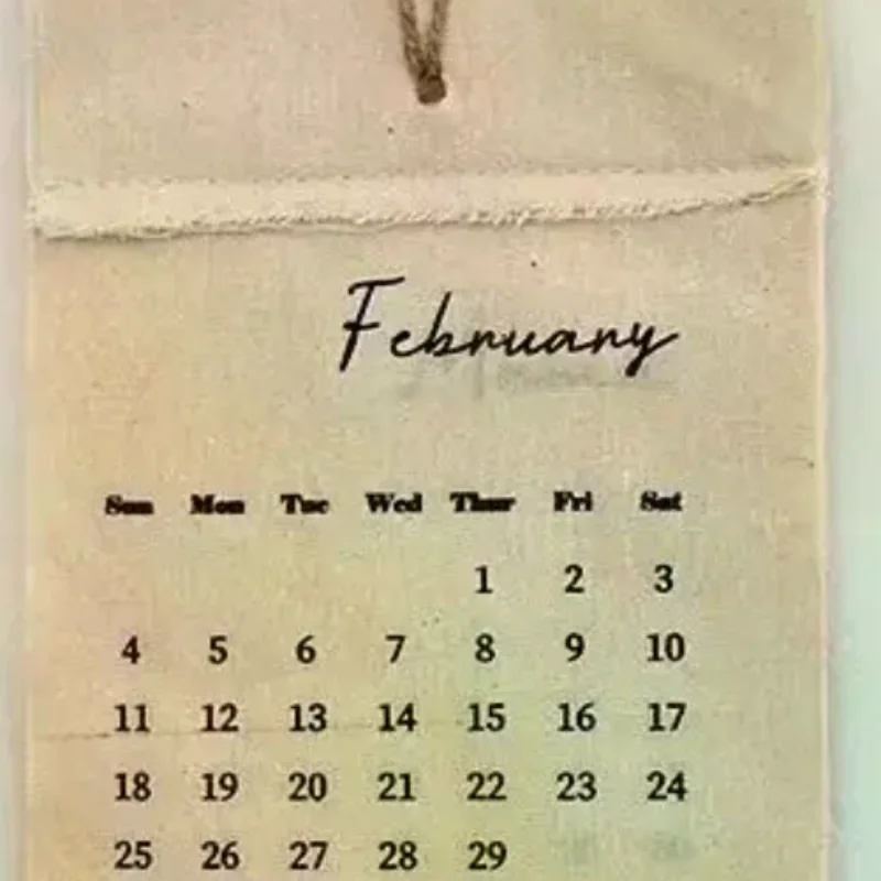 2026 Canvas Hook-Style Fabric Calendar Wall Calendar Retro Style Wall Calendar Decoration
2026 Canvas Hook-Style Fabric Calendar Wall Calendar Retro Style Wall Calendar Decoration