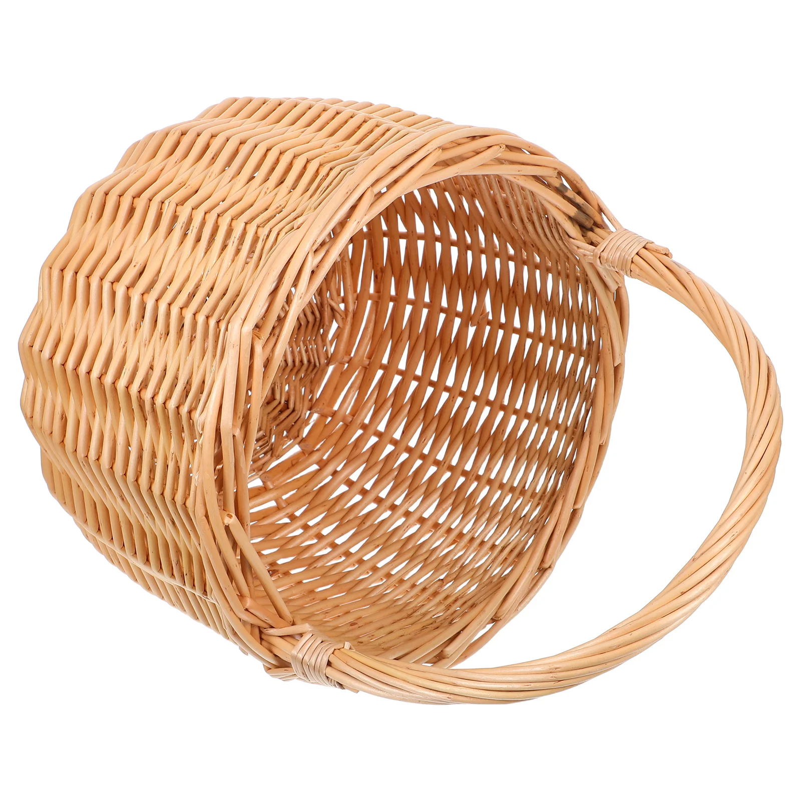 Wicker Picnic Basket Garlic Potato Onion Flower Girl Vegetable Gathering Egg Storage Handwoven Willow Portable Market Hamper
Wicker Picnic Basket Garlic Potato Onion Flower Girl Vegetable Gathering Egg Storage Handwoven Willow Portable Market Hamper