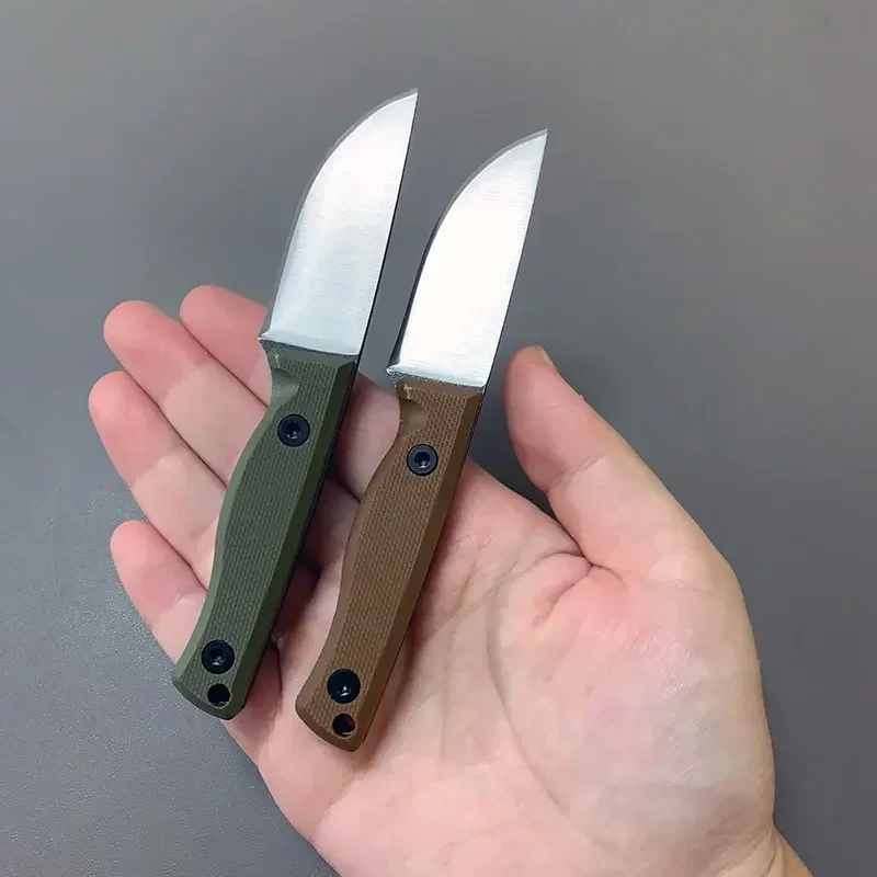 420 Stainless Steel Sharp Small Straight Fixed Blade Knife G10 Handle Outdoor Camping Survival Knifes Hand Tool For Hiking
420 Stainless Steel Sharp Small Straight Fixed Blade Knife G10 Handle Outdoor Camping Survival Knifes Hand Tool For Hiking