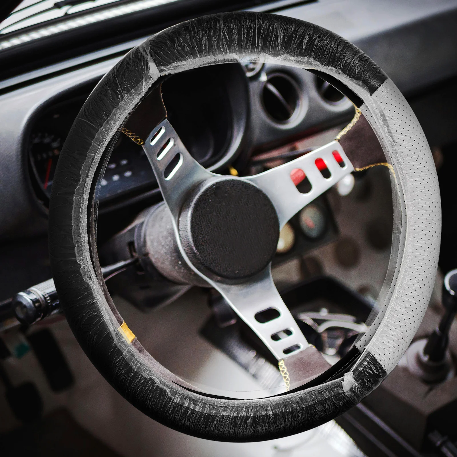 50pcs Steering Wheel Covers Universal Car Accessories U-Shaped Anti Skid Auto Interior Protector for SUV Light Pickup
50pcs Steering Wheel Covers Universal Car Accessories U-Shaped Anti Skid Auto Interior Protector for SUV Light Pickup