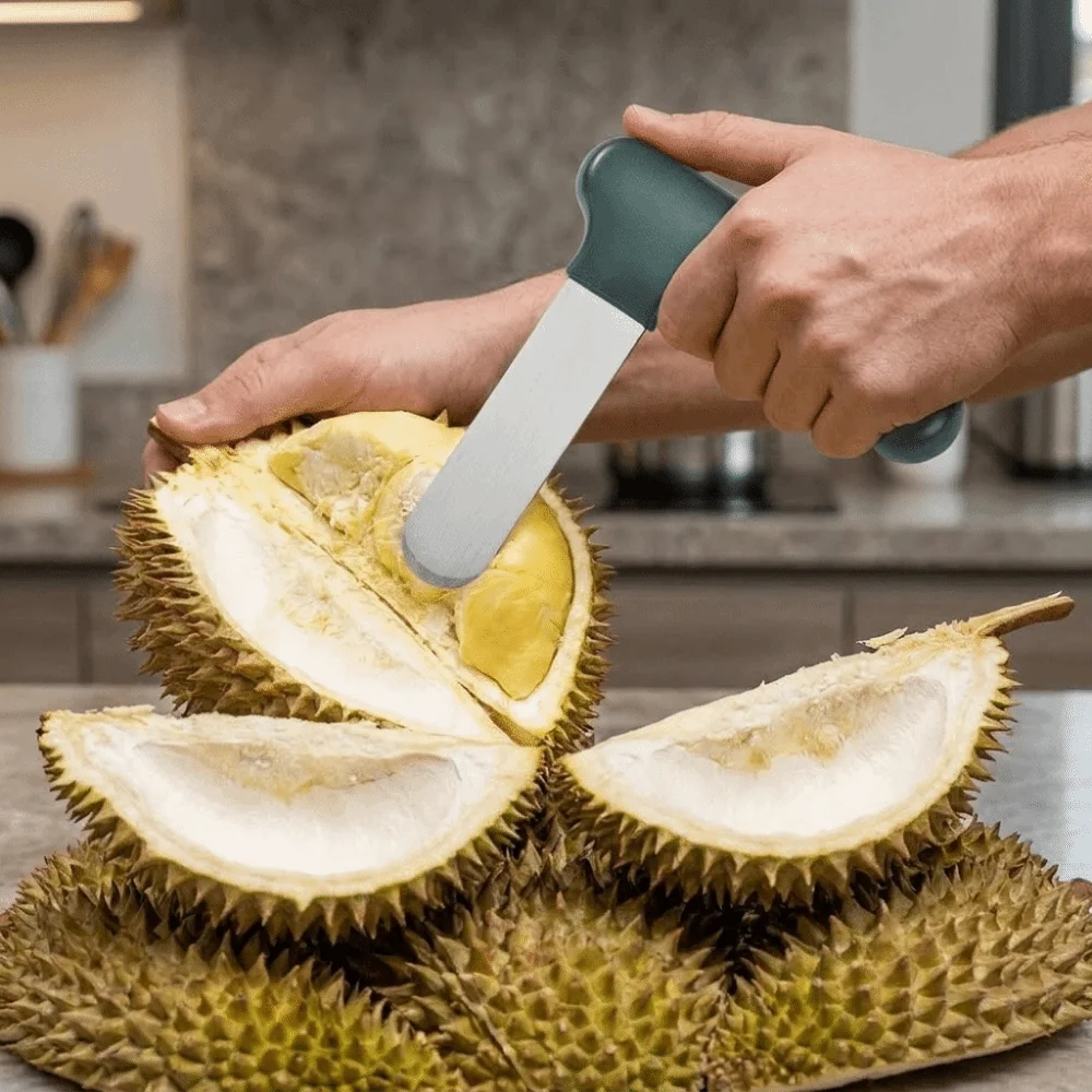 Stainless Steel Durian Opener Efficient Lightweight Durian Meat Extractor Oyster Opener Labor-saving Orange Peeler Fruit Store
Stainless Steel Durian Opener Efficient Lightweight Durian Meat Extractor Oyster Opener Labor-saving Orange Peeler Fruit Store