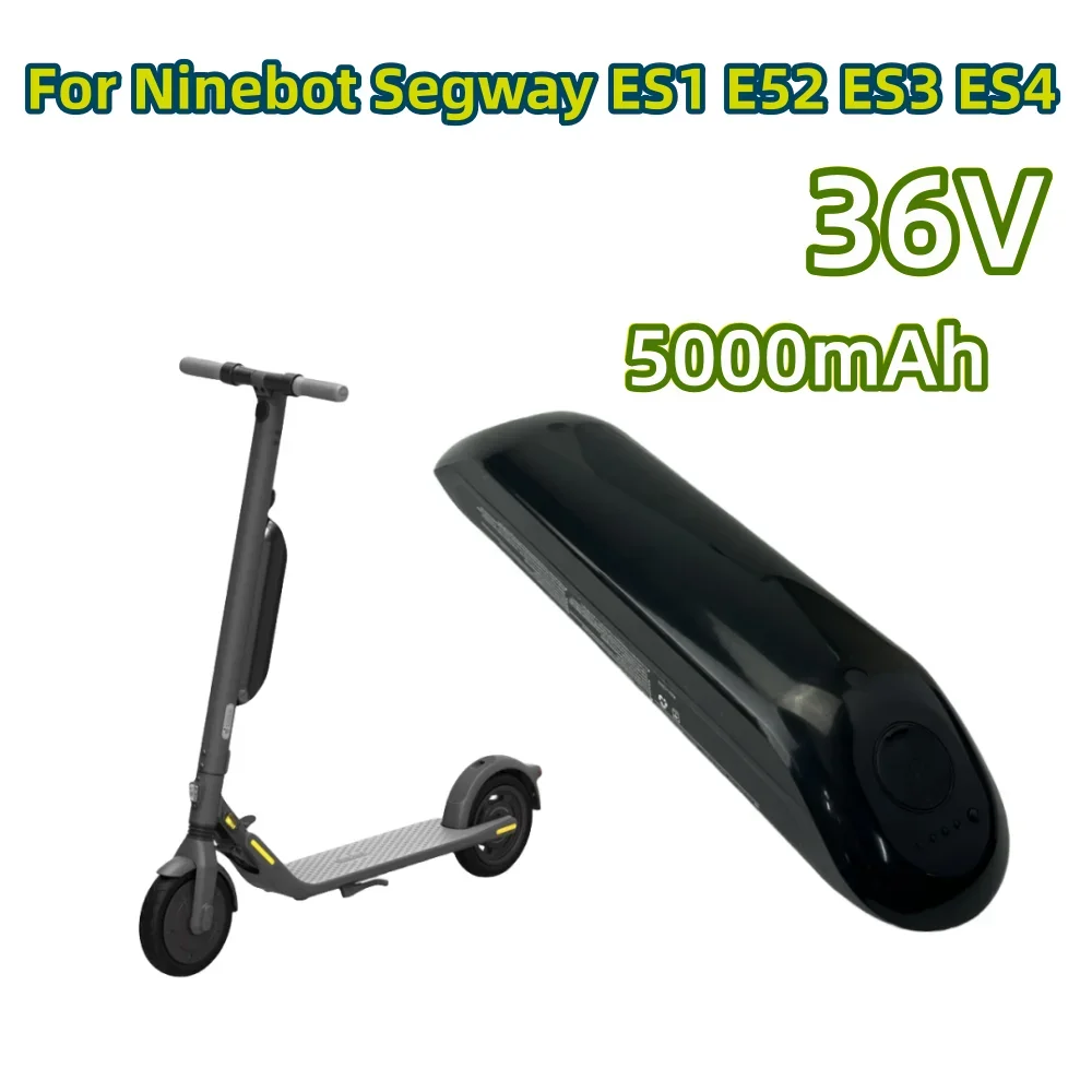 36V 5000mAh External Smart Electric Scooter Battery Is Suitable for Ninebot Segway ES1 ES2 ES4 E22 E22D E22E
36V 5000mAh External Smart Electric Scooter Battery Is Suitable for Ninebot Segway ES1 ES2 ES4 E22 E22D E22E