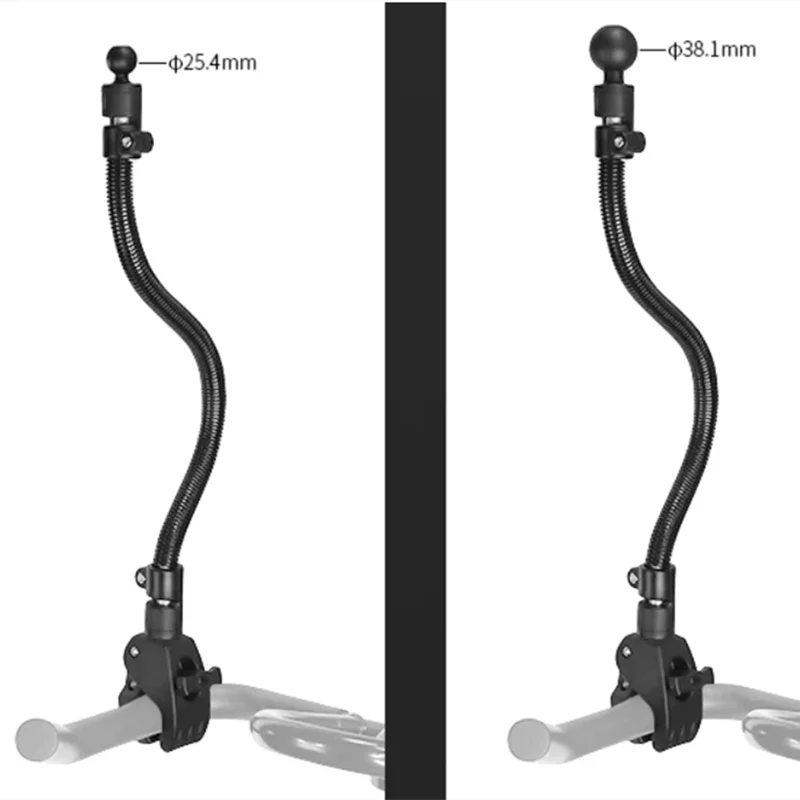 500mm Aluminum Gooseneck Arm with Small /Big Clamp & 1" /1.5 INCH Ball Head – Adjustable Mount for Tablet or Phone
500mm Aluminum Gooseneck Arm with Small /Big Clamp & 1" /1.5 INCH Ball Head – Adjustable Mount for Tablet or Phone