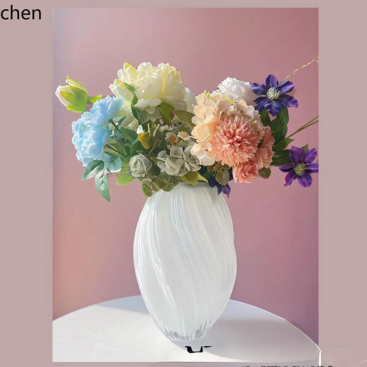 DAS minimalist chic restaurant & living room decor hydroponic floral glass vase
DAS minimalist chic restaurant & living room decor hydroponic floral glass vase