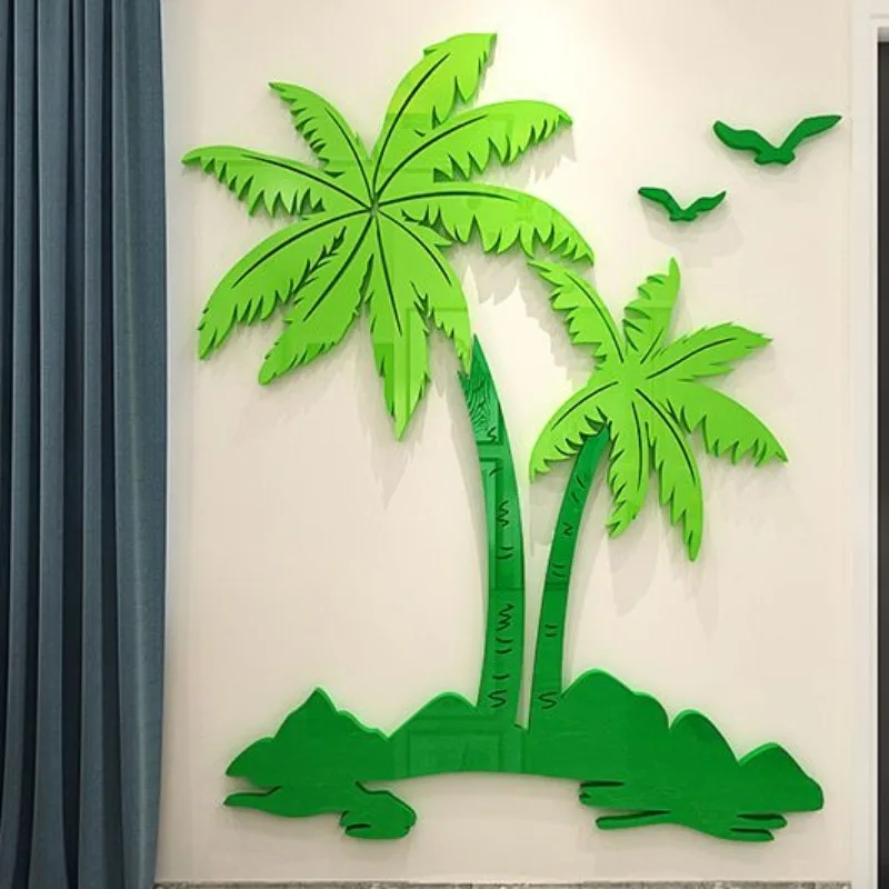 Мультяшное кокосовое дерево 3D стикер Роскошная акриловая фотография DIY домашний декор кокосовое море пейзаж зеркальная поверхность стикер
Мультяшное кокосовое дерево 3D стикер Роскошная акриловая фотография DIY домашний декор кокосовое море пейзаж зеркальная поверхность стикер
