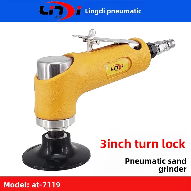 Taiwan Lingdi AT-7119 Right Angle Pneumatic Sand Mill 3 Inch Pneumatic Grinder, Grinder, Grinder
Taiwan Lingdi AT-7119 Right Angle Pneumatic Sand Mill 3 Inch Pneumatic Grinder, Grinder, Grinder