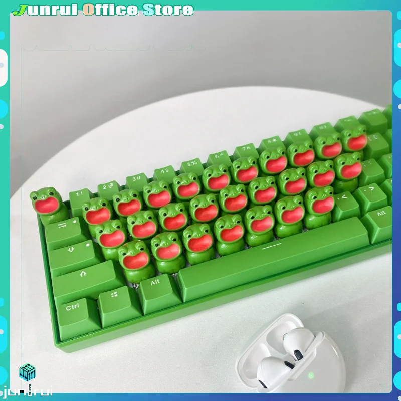 Little Frog Three Dimensional Keyboard Customized Mechanical Keyboard Croaking Keyboard Lonely Little Frog Keyboard Birthdy Gift
Little Frog Three Dimensional Keyboard Customized Mechanical Keyboard Croaking Keyboard Lonely Little Frog Keyboard Birthdy Gift