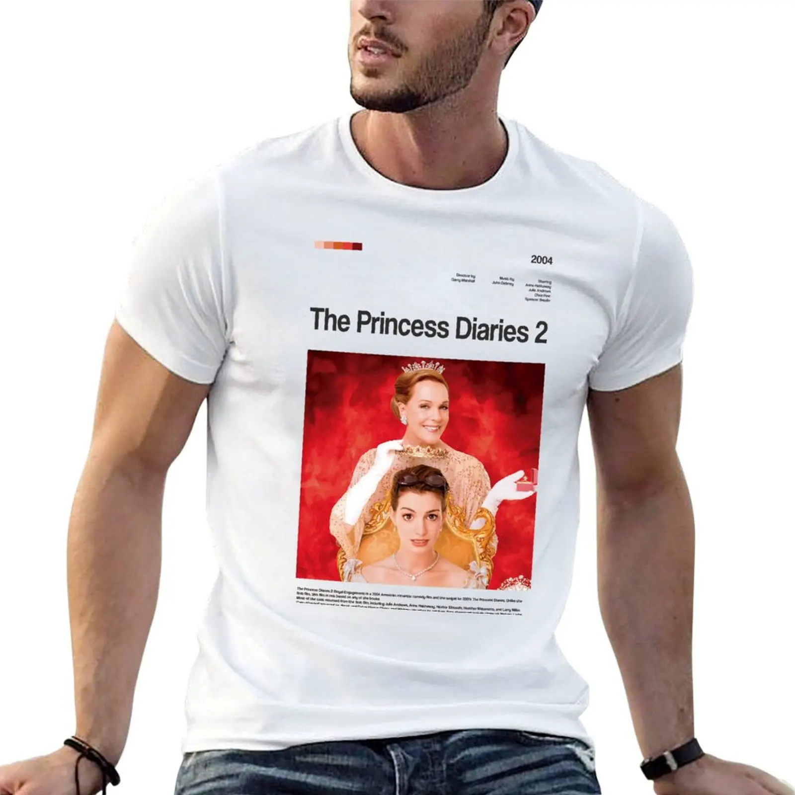 The Princess Diaries 2 movie poster T-Shirt man t shirt summer graphic t shirts for man man t shirts for men casual T-shirt
The Princess Diaries 2 movie poster T-Shirt man t shirt summer graphic t shirts for man man t shirts for men casual T-shirt
