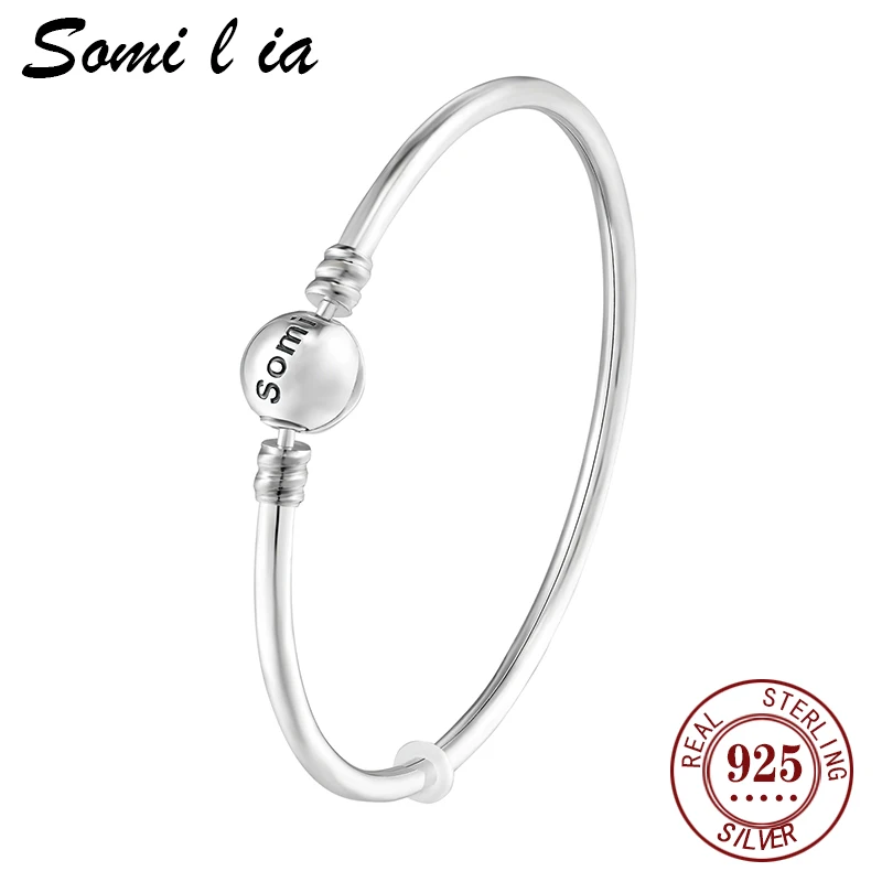 SOMILIA 925 sterling silver round bead bracelet, women's charm bracelet luxury jewelry
SOMILIA 925 sterling silver round bead bracelet, women's charm bracelet luxury jewelry