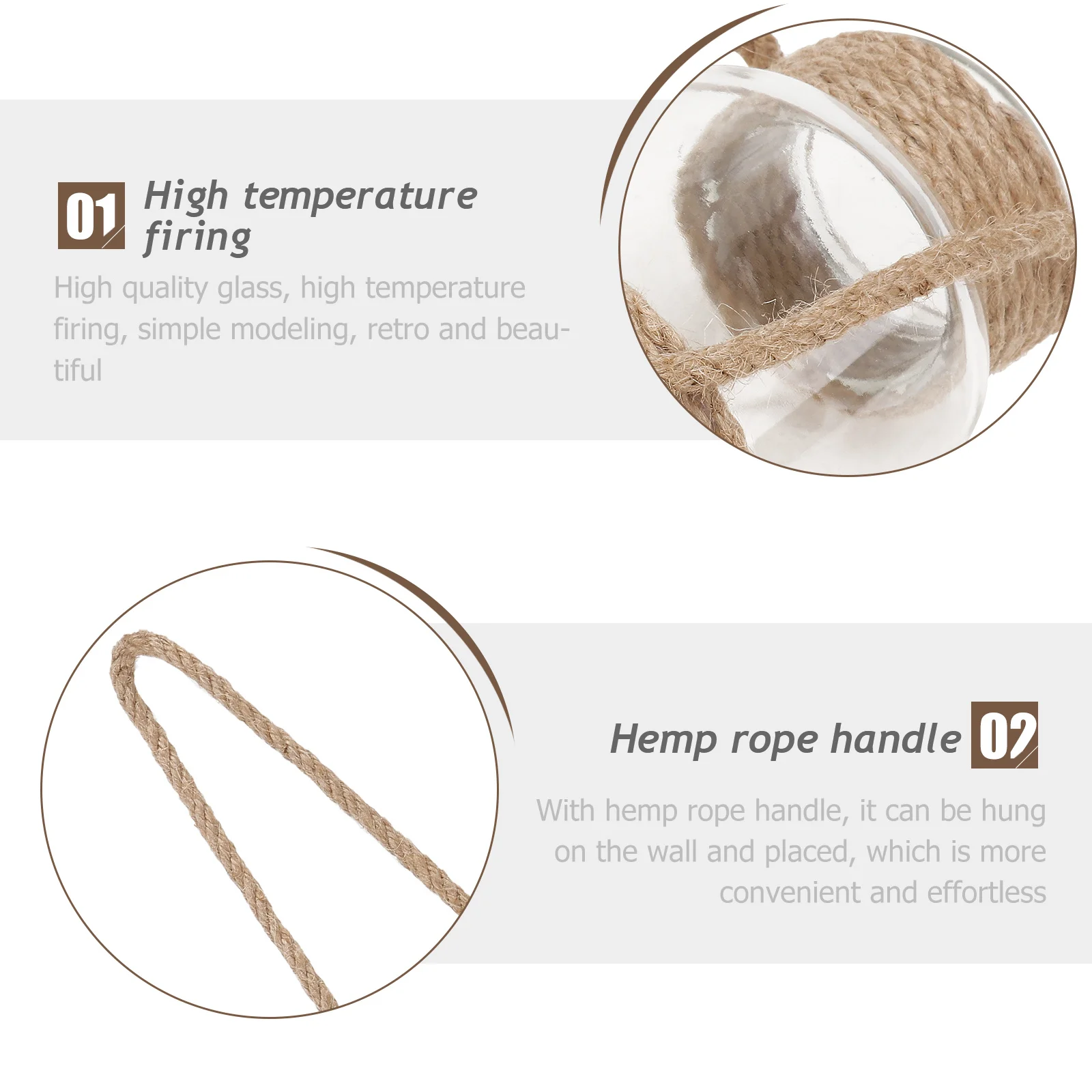 1Pcs Glass Vase Transparent Decorative Rope Woven Hydroponic Flower Vase Adornment Country Style Home Office Decoration
1Pcs Glass Vase Transparent Decorative Rope Woven Hydroponic Flower Vase Adornment Country Style Home Office Decoration