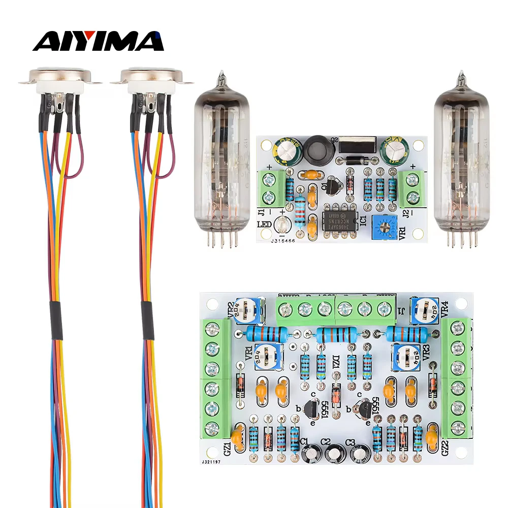 AIYIMA 6E2 Tube Indicator Driver Kits Dual Channel Fluorescent Level Indicator Amplifier Low Voltage DC12V For Audio Fluorescent
AIYIMA 6E2 Tube Indicator Driver Kits Dual Channel Fluorescent Level Indicator Amplifier Low Voltage DC12V For Audio Fluorescent