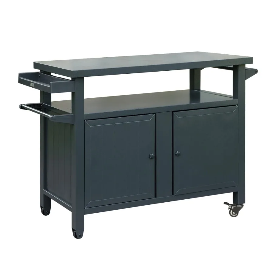 Grill Carts Outdoor Storage Cabinet with Wheels Metal Outdoor Grill Table Kitchen Dining Table Cooking Prep BBQ Table for Patio
Grill Carts Outdoor Storage Cabinet with Wheels Metal Outdoor Grill Table Kitchen Dining Table Cooking Prep BBQ Table for Patio