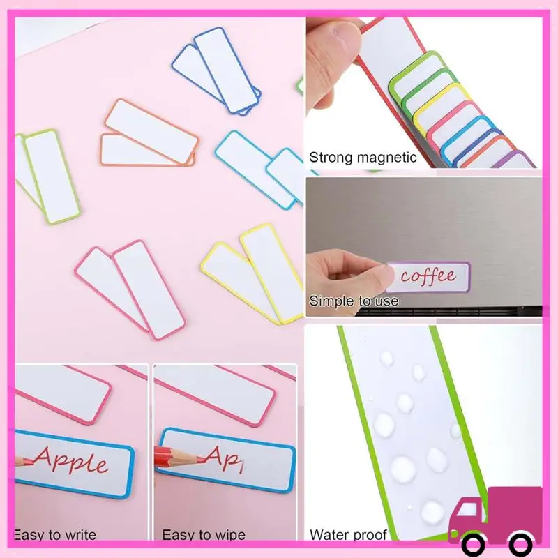 Compact 54 Pcs Magnetic Dry Erase Labels Reusable Strips Classroom Name Tags Writable Blank Magnet Cards Erasable Fridge Memo
Compact 54 Pcs Magnetic Dry Erase Labels Reusable Strips Classroom Name Tags Writable Blank Magnet Cards Erasable Fridge Memo