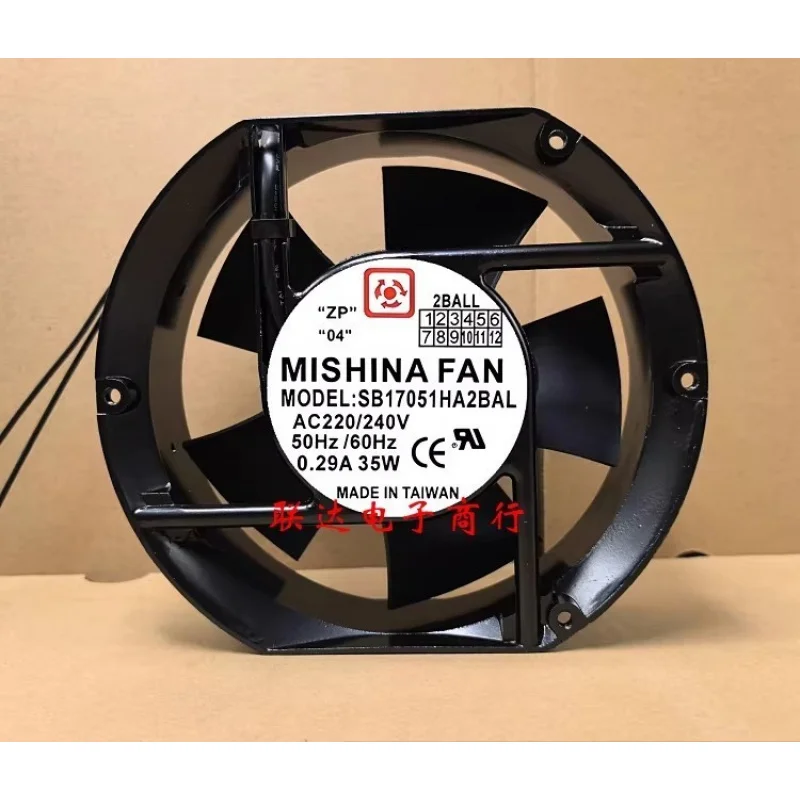 B 1PCS FOR MISHINA FAN SB17051HA2BAL AC220V 17251 17CM Cabinet Cooling Fan
B 1PCS FOR MISHINA FAN SB17051HA2BAL AC220V 17251 17CM Cabinet Cooling Fan