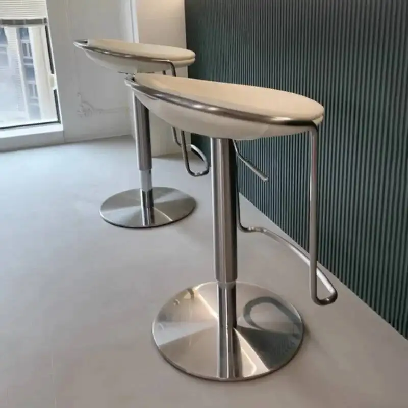 Luxury Light Island Bar Dining Chairs Modern Simple Home Stainless Steel Creative Bar Stool Lift High Back Leisure High Stools
Luxury Light Island Bar Dining Chairs Modern Simple Home Stainless Steel Creative Bar Stool Lift High Back Leisure High Stools