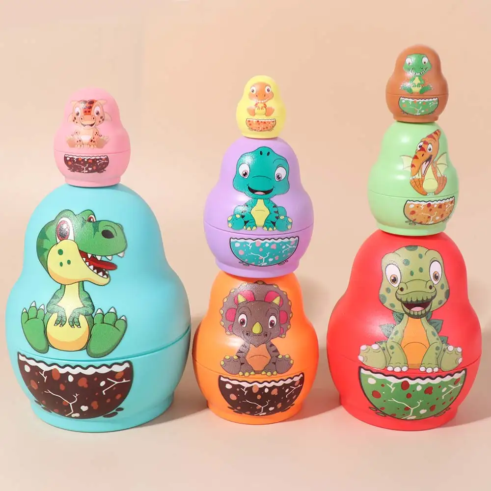 Набор из 6-слойных кукол-головоломок «Динозавры» и 8-слойных кукол-головоломок ручной работы «Животные» с мультяшным рисунком, развивающие игрушки-стаканчики для укладки
Набор из 6-слойных кукол-головоломок «Динозавры» и 8-слойных кукол-головоломок ручной работы «Животные» с мультяшным рисунком, развивающие игрушки-стаканчики для укладки