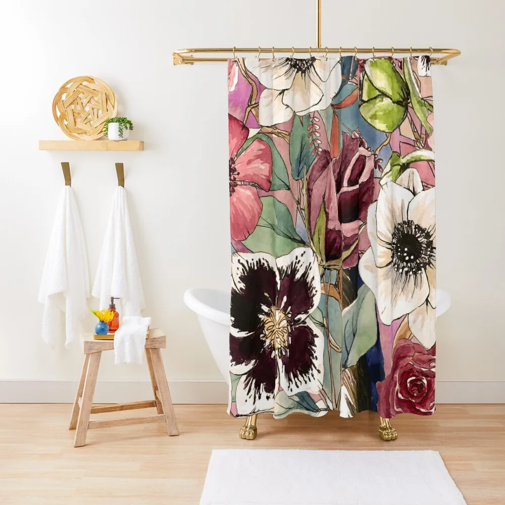 Boho Flowers Pattern Shower Curtain Bathroom Shower Curtain Set Bathroom Accessory Cute Shower Curtain
Boho Flowers Pattern Shower Curtain Bathroom Shower Curtain Set Bathroom Accessory Cute Shower Curtain