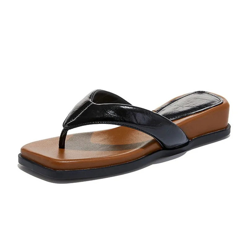 Women's Flip-flops 2026 New Women's Slippers Flat Anti-slip Fashiona Flip-Flops Women Plus Size Summer Round Toe Beach Shoes Gir
Women's Flip-flops 2026 New Women's Slippers Flat Anti-slip Fashiona Flip-Flops Women Plus Size Summer Round Toe Beach Shoes Gir