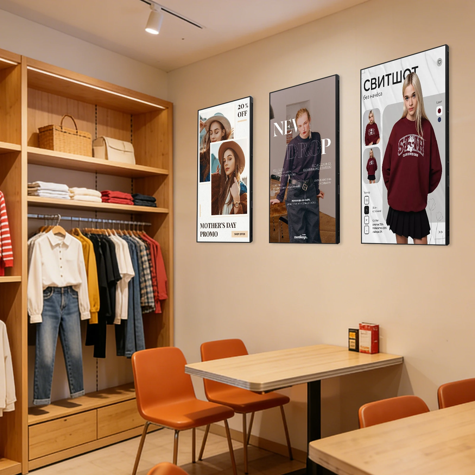 ODM/OEM Custom 4K Ultra-thin Advertising Displays Landscape/Portrait Switching for Shopping Mall Elevator Wayfinding Digital
ODM/OEM Custom 4K Ultra-thin Advertising Displays Landscape/Portrait Switching for Shopping Mall Elevator Wayfinding Digital