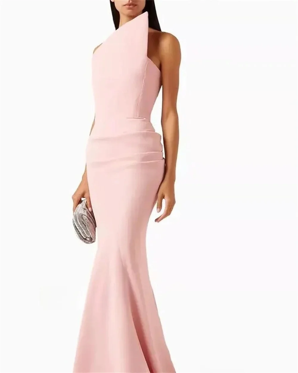 Backless Pink Party Long Bespoke Occasion Gown Evening Dresses Pastrol Unisex Jersey Retro Dubai Saudi Arabic Prom Customized
Backless Pink Party Long Bespoke Occasion Gown Evening Dresses Pastrol Unisex Jersey Retro Dubai Saudi Arabic Prom Customized