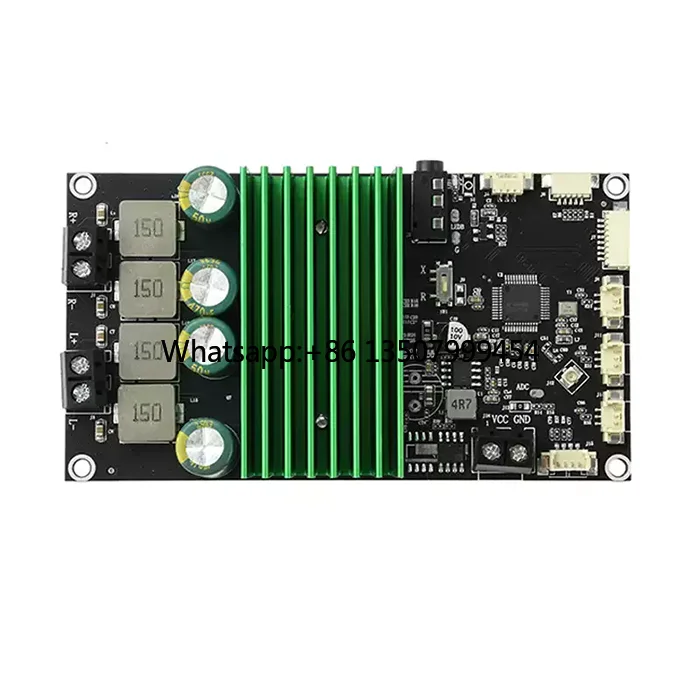 Dual-Channel 2*150W Bluetooth Amplifier Module with EQ & Bass Boost
Dual-Channel 2*150W Bluetooth Amplifier Module with EQ & Bass Boost