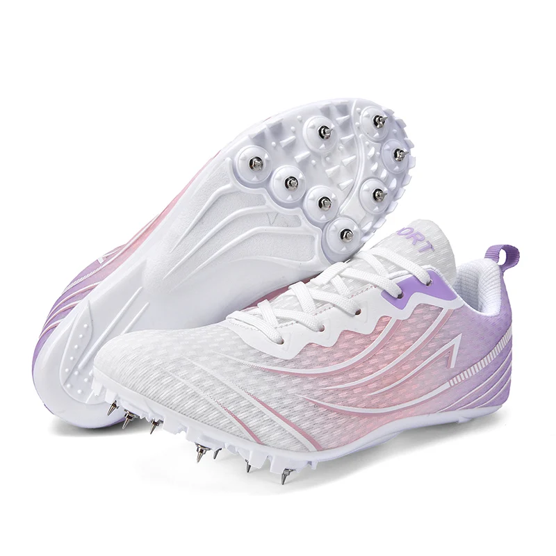 Professional Spikes Shoes Track and Field Sneakers Athletic Soccer Cleats Training Footwear
Professional Spikes Shoes Track and Field Sneakers Athletic Soccer Cleats Training Footwear