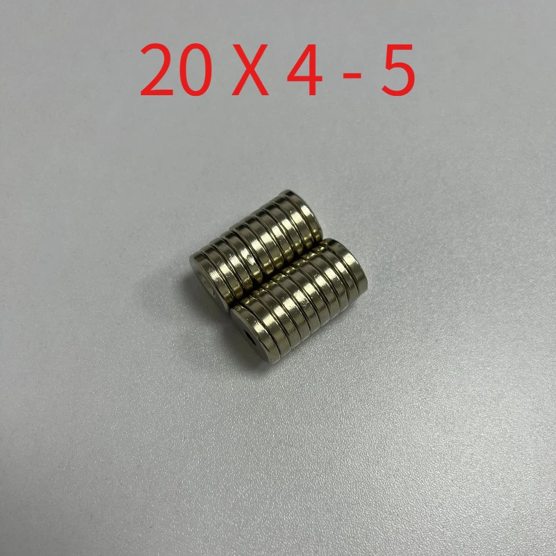 10pcs/lot Diameter 20mm × Thickness 4mm - Hole diameter 5mm countersunk hole magent 20*4-5mm magnetic steel
10pcs/lot Diameter 20mm × Thickness 4mm - Hole diameter 5mm countersunk hole magent 20*4-5mm magnetic steel