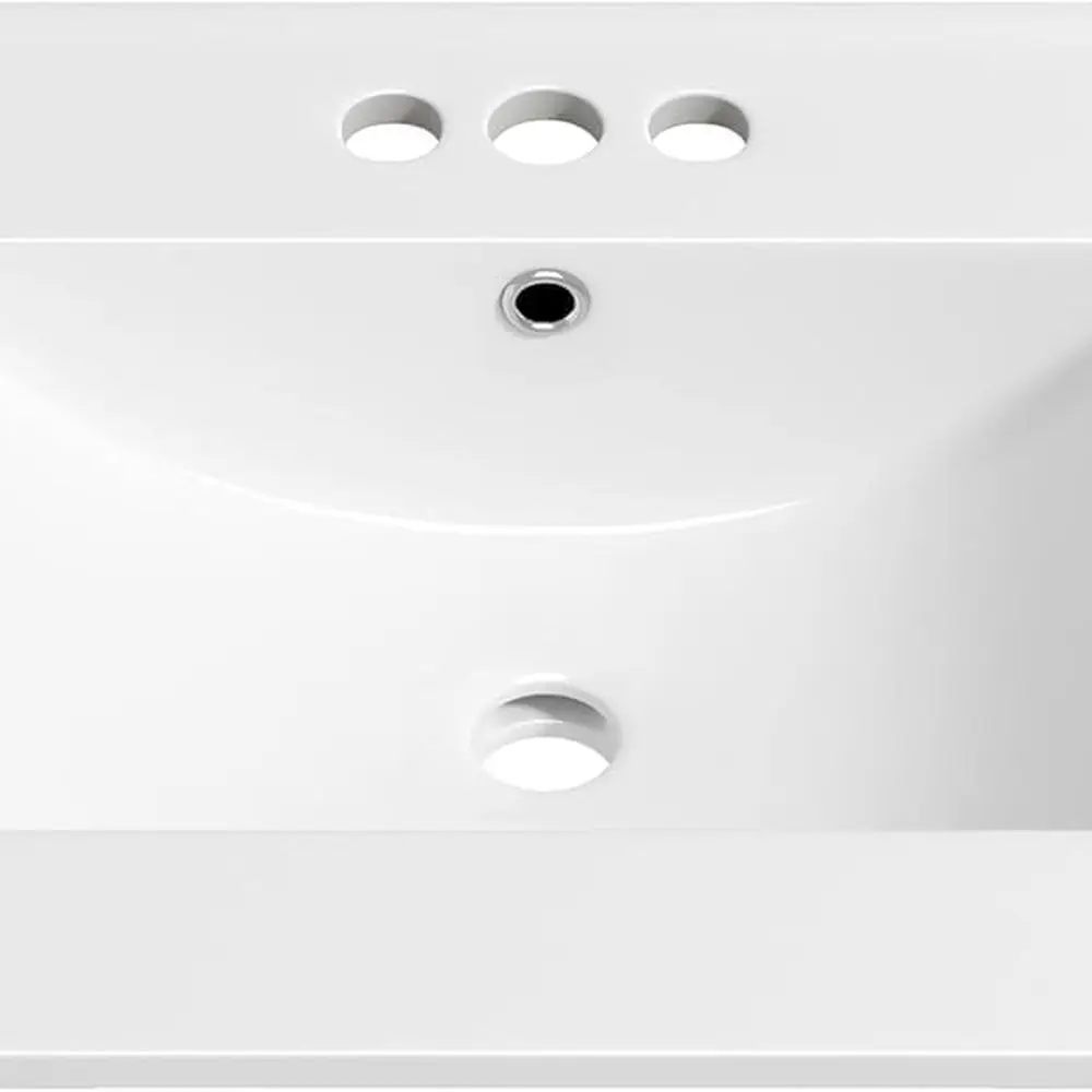 Раковина для ванной комнаты 30 x 118⁄4 дюймов с тремя отверстиями (4 дюйма, широко распространенная), керамическая верхняя раковина для ванной комнаты с переливом, выдвижная сосудом для ванной комнаты
Раковина для ванной комнаты 30 x 118⁄4 дюймов с тремя отверстиями (4 дюйма, широко распространенная), керамическая верхняя раковина для ванной комнаты с переливом, выдвижная сосудом для ванной комнаты