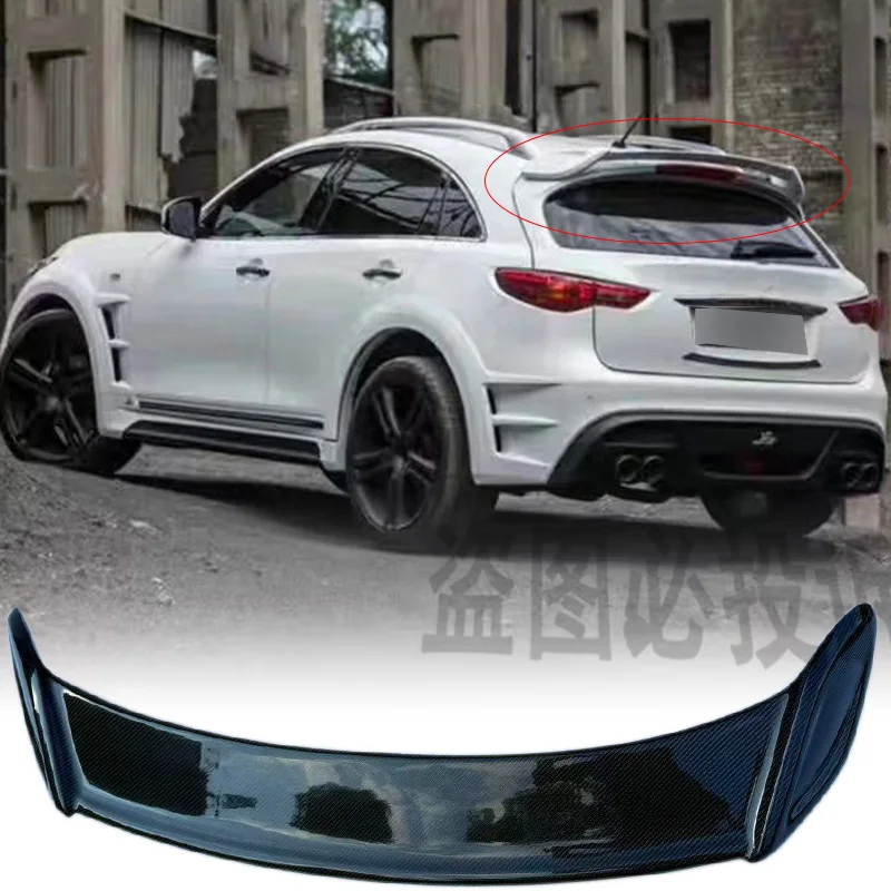 fiber rear wing middle wing roof spoiler automotive parts body kit For Infiniti FX35 FX37 QX70 high-quality carbon fiber/glass
fiber rear wing middle wing roof spoiler automotive parts body kit For Infiniti FX35 FX37 QX70 high-quality carbon fiber/glass