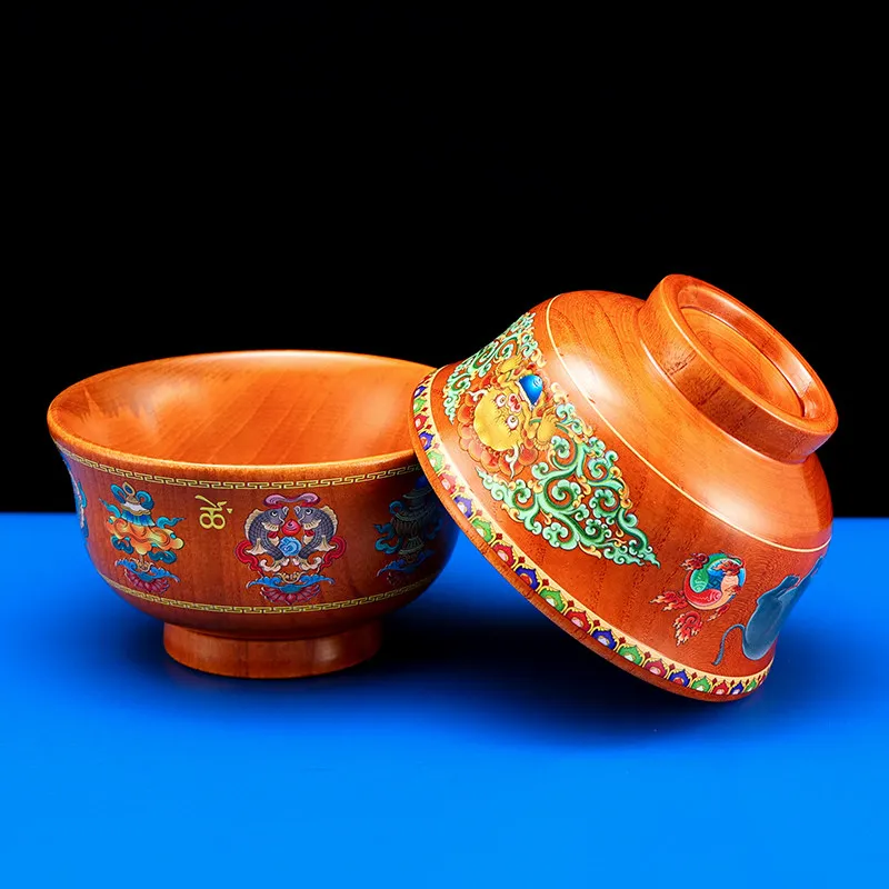 Tibetan Bowl Wooden Mongolian Milk Tea Jujube Tree Butter Household Rice Cake Tableware Anti-Scald
Tibetan Bowl Wooden Mongolian Milk Tea Jujube Tree Butter Household Rice Cake Tableware Anti-Scald