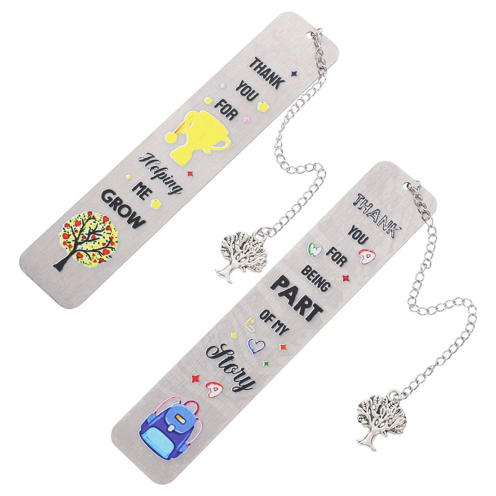 2Pcs Stainless Steel Decorative Bookmarks Creative Metal Page Markers Gift for Teachers Readers Classroom Bookmarking Accessory
2Pcs Stainless Steel Decorative Bookmarks Creative Metal Page Markers Gift for Teachers Readers Classroom Bookmarking Accessory