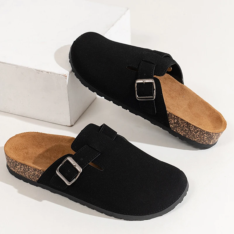 Fashion Men Clogs Shoes Outdoor Classic Cork Slide With Arch Support Beach Sandals Cork Suede Mules Slippers For Women
Fashion Men Clogs Shoes Outdoor Classic Cork Slide With Arch Support Beach Sandals Cork Suede Mules Slippers For Women