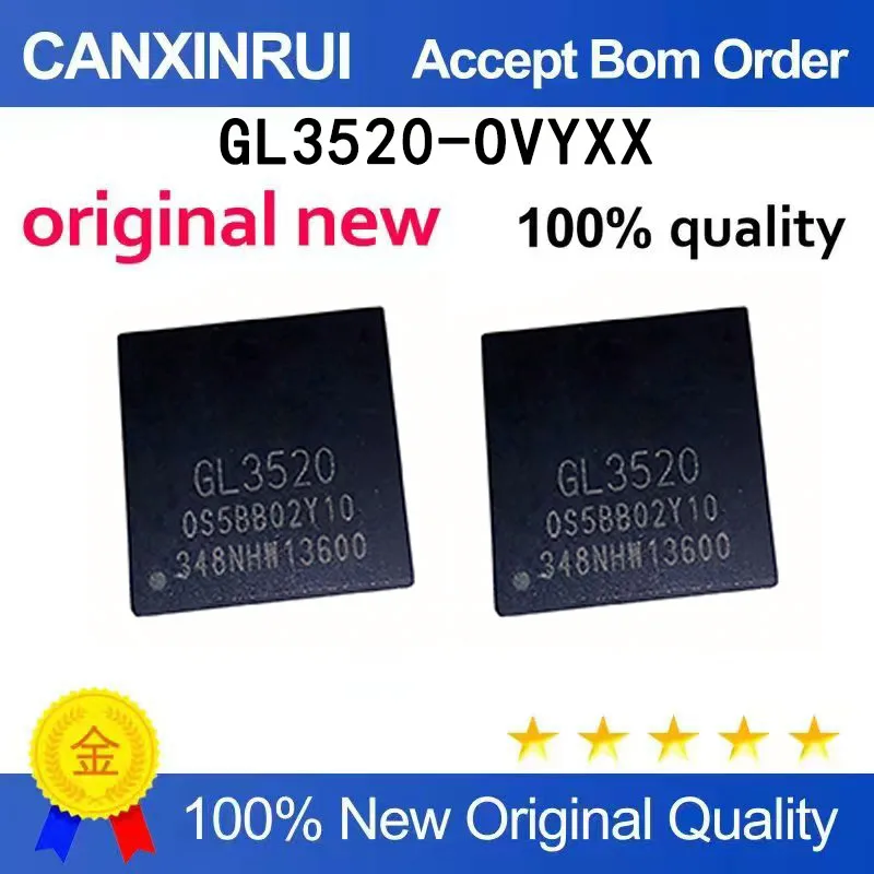 (5pcs-100pcs)GL3520-OVYXX silk screen GL3520 USB 3.0 chip QFN-88 spot chip IC
(5pcs-100pcs)GL3520-OVYXX silk screen GL3520 USB 3.0 chip QFN-88 spot chip IC