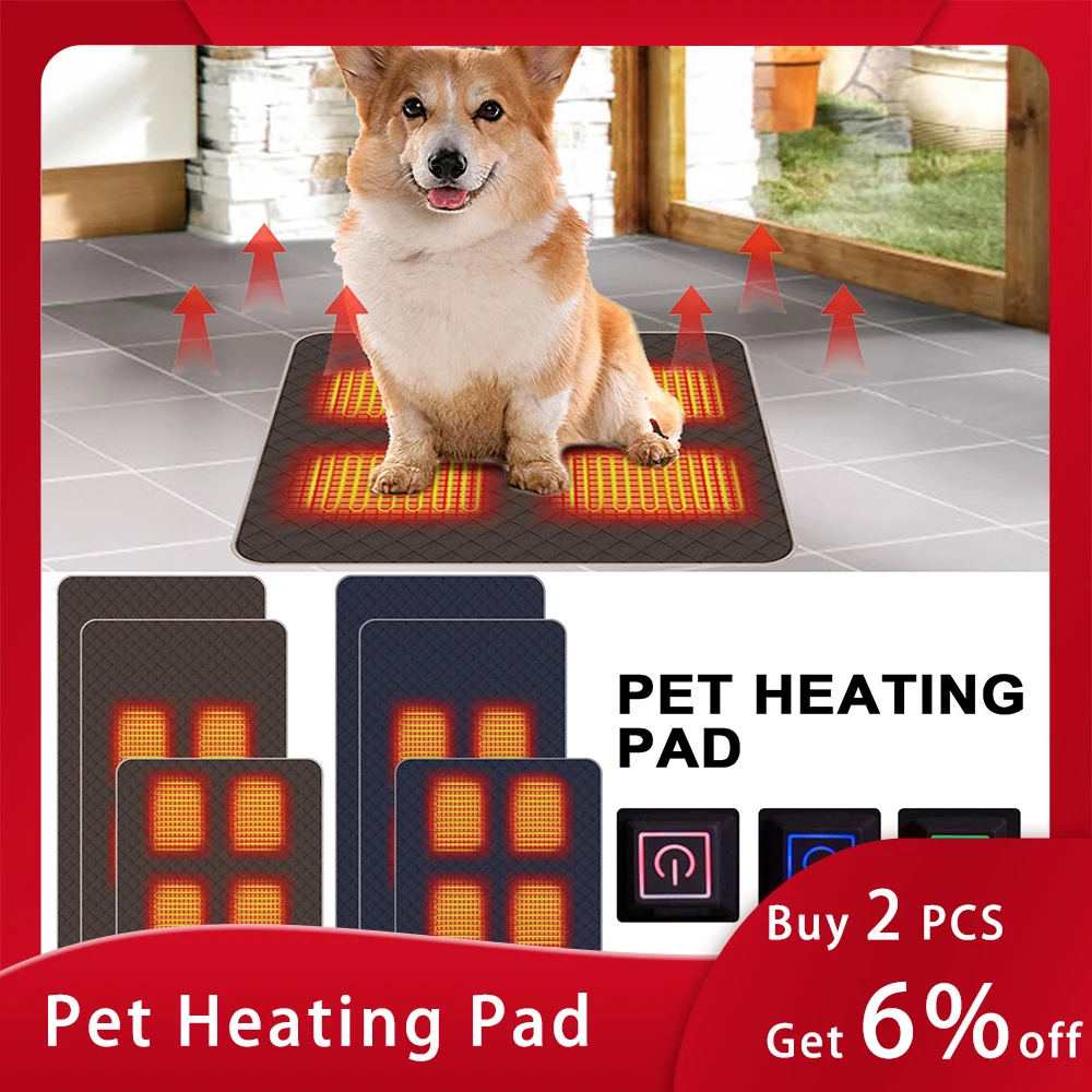 Adjustable Fast Heating USB Dog Heating Bed 4 Zone Heating Warming Pad Low Voltage Safety Warming Heating Pad Pet Heating Pad
Adjustable Fast Heating USB Dog Heating Bed 4 Zone Heating Warming Pad Low Voltage Safety Warming Heating Pad Pet Heating Pad