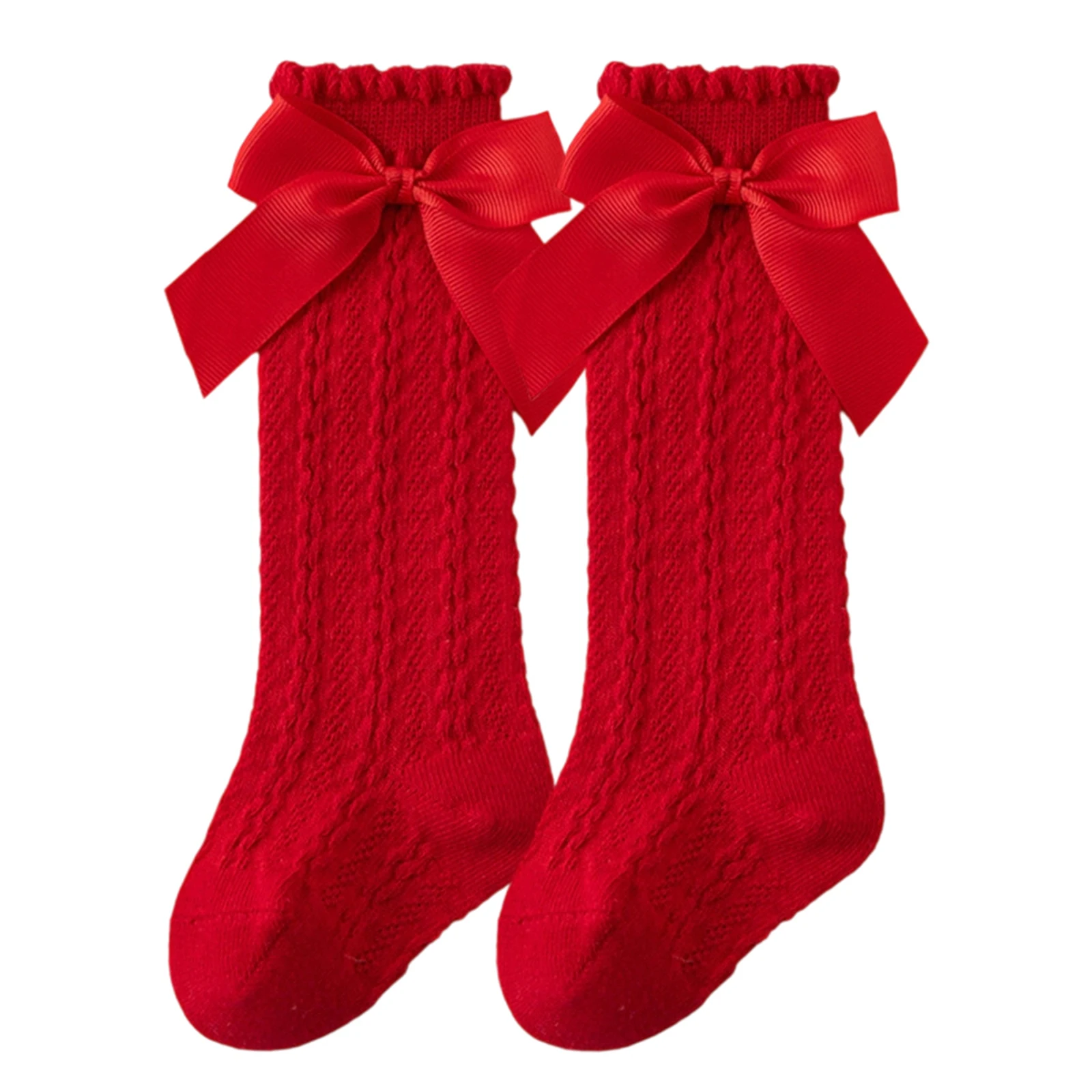 Гольфы для маленьких девочек с декором в виде банта, осенние однотонные вязаные чулки
Гольфы для маленьких девочек с декором в виде банта, осенние однотонные вязаные чулки