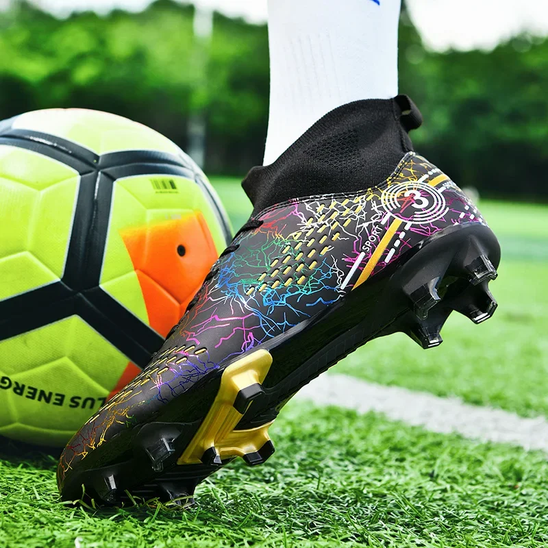 FG Soccer Shoes Mens Football Cleats Youth Fast Sneakers Mens Chuteiras Society Trend Boys Artificial Grass Sport Footwear Black
FG Soccer Shoes Mens Football Cleats Youth Fast Sneakers Mens Chuteiras Society Trend Boys Artificial Grass Sport Footwear Black