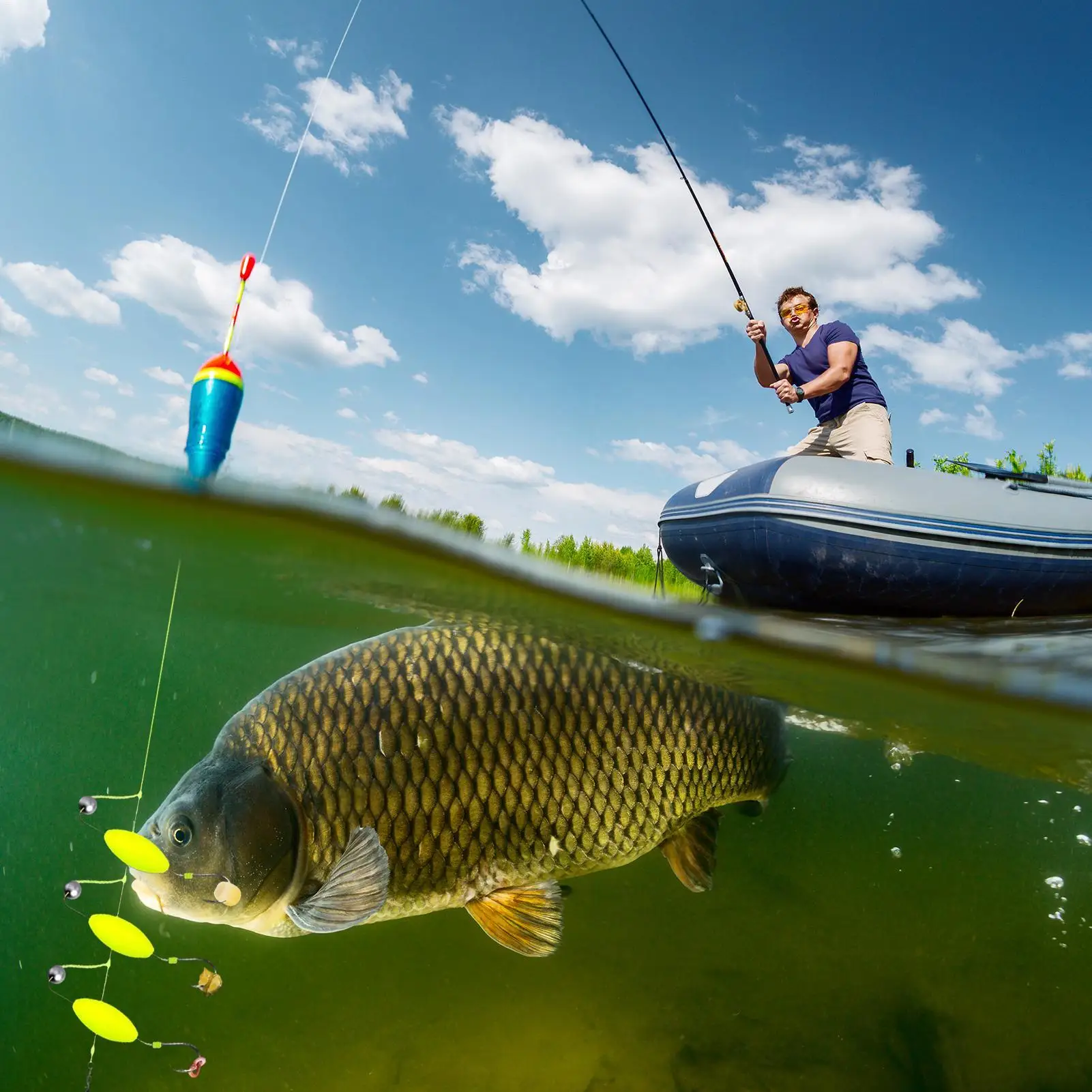 Catfish Rigs 3 Reverse Hooks Fishing Rigs Bait Lures Gear For Freshwater Sea River Lake Kayak Bass Carp Crappie Trout
Catfish Rigs 3 Reverse Hooks Fishing Rigs Bait Lures Gear For Freshwater Sea River Lake Kayak Bass Carp Crappie Trout