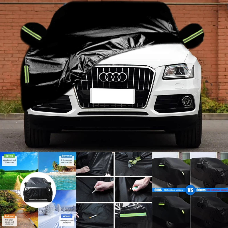 For Audi Q5 All-Weather Car Covers 6-in-1 Waterproof Dustproof UV Proof Snowproof Scratch Resistant Protection
For Audi Q5 All-Weather Car Covers 6-in-1 Waterproof Dustproof UV Proof Snowproof Scratch Resistant Protection