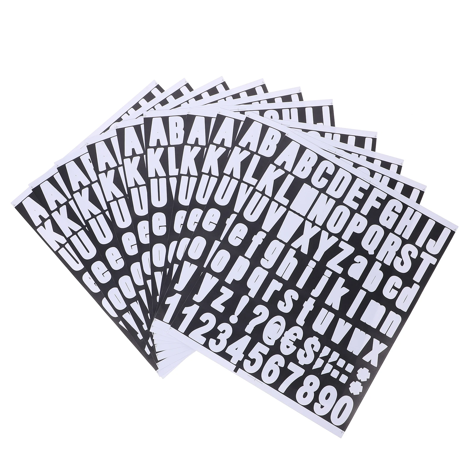 10 Sheets Self Adhesive PVC Labels Stickers for Mailbox Door Office Sign Home Numbers Alphabet Craft Supplies Durable
10 Sheets Self Adhesive PVC Labels Stickers for Mailbox Door Office Sign Home Numbers Alphabet Craft Supplies Durable