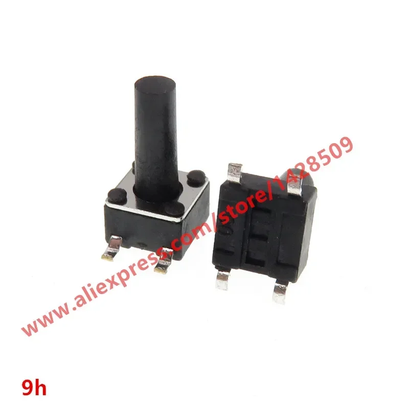 600PCS/LOT 4.5x4.5X9mm Panel PCB Momentary Tactile Tact Mini Push Button Switch SMT
600PCS/LOT 4.5x4.5X9mm Panel PCB Momentary Tactile Tact Mini Push Button Switch SMT