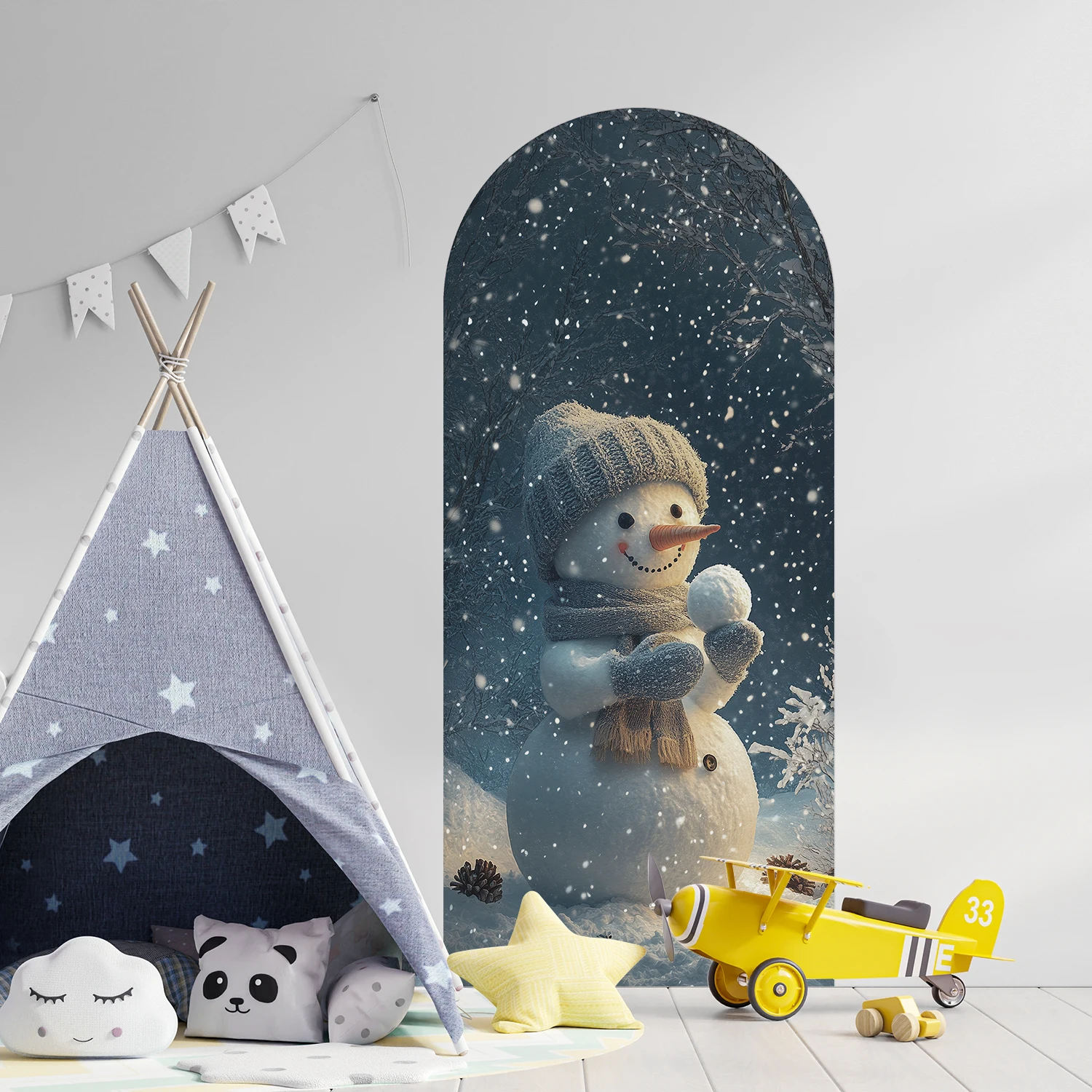 Cartoon style arch self-adhesive wall sticker 80x180cm waterproof detachable wall sticker, used for home decoration
Cartoon style arch self-adhesive wall sticker 80x180cm waterproof detachable wall sticker, used for home decoration