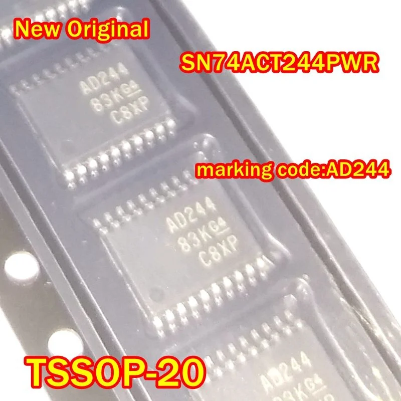 10Pcs to 100Pcs New Original Sn74Act244Pwr Sn74Act244Pw Tssop-20 Marking Code:Ad244 Eight-Channel Buffer/Driver
10Pcs to 100Pcs New Original Sn74Act244Pwr Sn74Act244Pw Tssop-20 Marking Code:Ad244 Eight-Channel Buffer/Driver