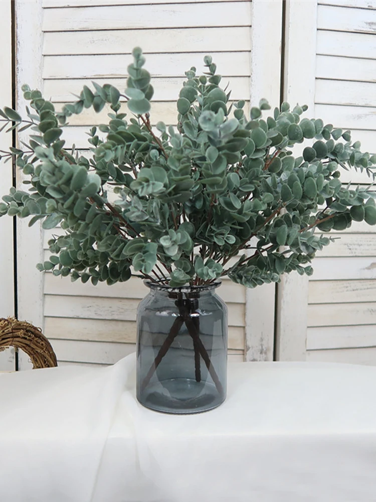 7 Forks Artificial Eucalyptus Bouquet Nordic Style Plastic Plants Bundle Photography Props Home Room Decoration
7 Forks Artificial Eucalyptus Bouquet Nordic Style Plastic Plants Bundle Photography Props Home Room Decoration