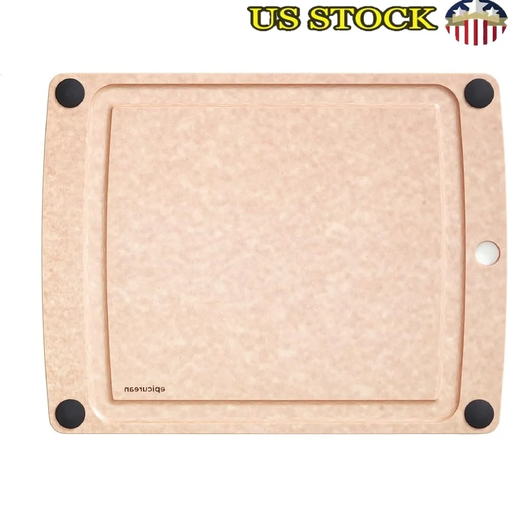 All-In-One Cutting Board Non-Slip Feet Juice Groove Lightweight Durable Dishwasher Safe Ideal Charcuterie Fruits Vegetables Meat
All-In-One Cutting Board Non-Slip Feet Juice Groove Lightweight Durable Dishwasher Safe Ideal Charcuterie Fruits Vegetables Meat