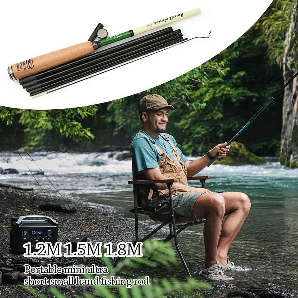 1.2M 1.5M 1.8M Fishing Rod Shrinkage 23cm Ultra-Short Pocket Mini Rod Super Light Hard Carbon Travel Fishing Gear Fishing
1.2M 1.5M 1.8M Fishing Rod Shrinkage 23cm Ultra-Short Pocket Mini Rod Super Light Hard Carbon Travel Fishing Gear Fishing