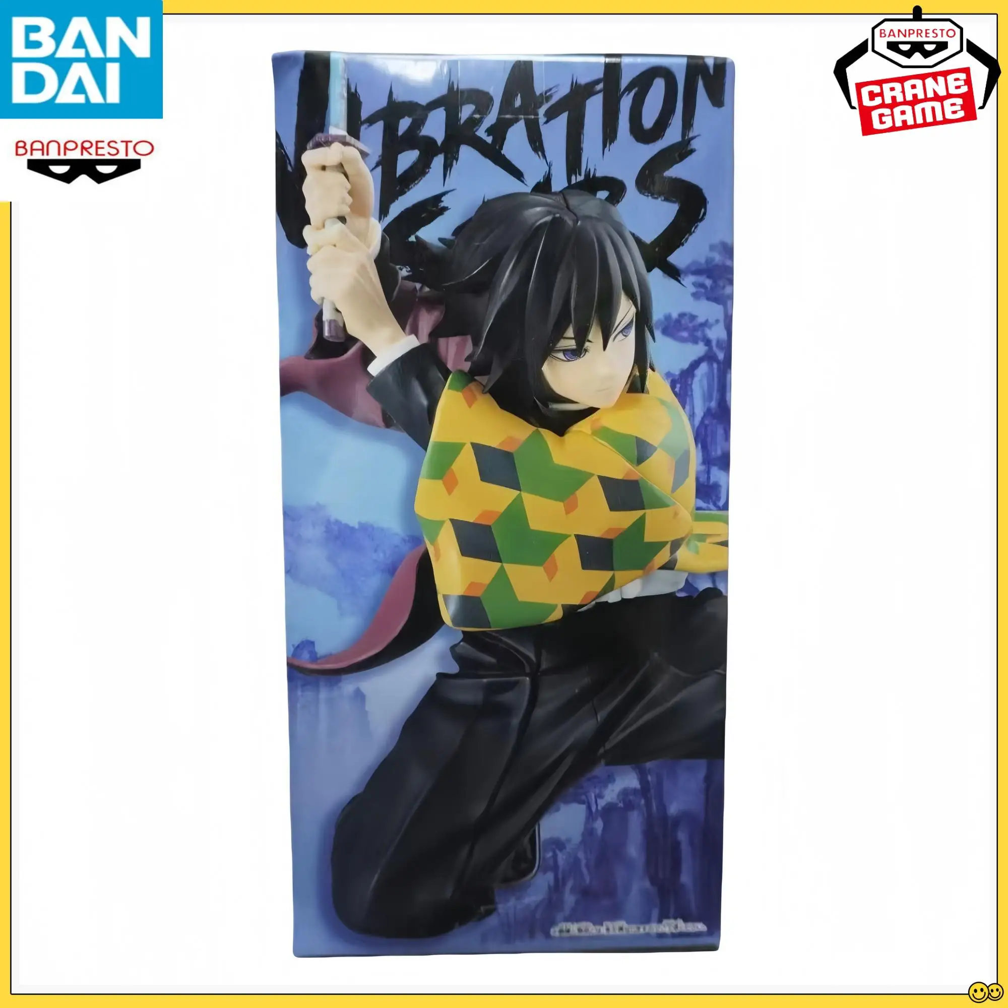 Bandai Banpresto Demon Slayer Tomioka Giyuu 11cm PVC Figure - Vibration Stars Combat Stance Finished Model Collectible Toy Gift
Bandai Banpresto Demon Slayer Tomioka Giyuu 11cm PVC Figure - Vibration Stars Combat Stance Finished Model Collectible Toy Gift