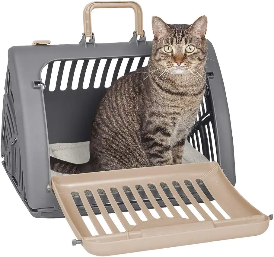 Foldable Travel Cat Carrier - Front Door Plastic Collapsible Carrier Collection, Waterproof Bed
Foldable Travel Cat Carrier - Front Door Plastic Collapsible Carrier Collection, Waterproof Bed