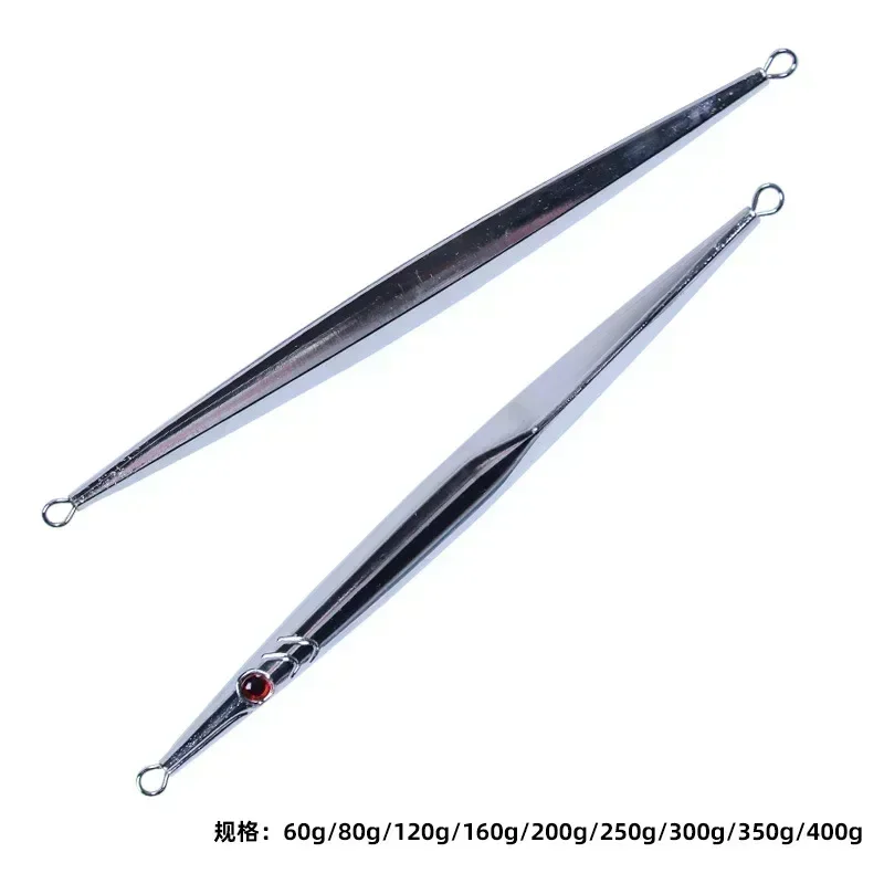 Chrome Jig Sea Fishing Saltwater Fast Sinking Metal Jigs Slow Pitch Jigging Lure Tenggiri Fishing Long Jig 60g 80g 100g 120g
Chrome Jig Sea Fishing Saltwater Fast Sinking Metal Jigs Slow Pitch Jigging Lure Tenggiri Fishing Long Jig 60g 80g 100g 120g