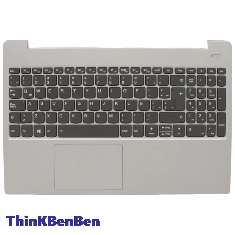LAS Latin Spanish Grey Keyboard Upper Case Palmrest Shell Cover For Lenovo Ideapad S340 15 15IWL 15IML 15API 15IIL 5CB0S18769
LAS Latin Spanish Grey Keyboard Upper Case Palmrest Shell Cover For Lenovo Ideapad S340 15 15IWL 15IML 15API 15IIL 5CB0S18769