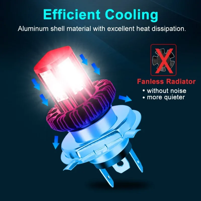 Electric Car Lamp Motorcycle Super Bright LED Headlight Scooter LED Bulb Tricycle Headlight Claw Built-in Spotlights
Electric Car Lamp Motorcycle Super Bright LED Headlight Scooter LED Bulb Tricycle Headlight Claw Built-in Spotlights